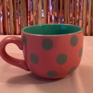 Pink & Green Coffee Mug